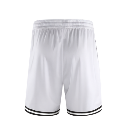 Unspoken White Basketball Shorts