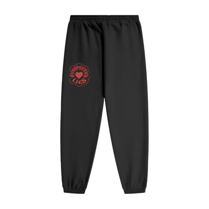 Unspoken Thirsty Skull Fleece Joggers