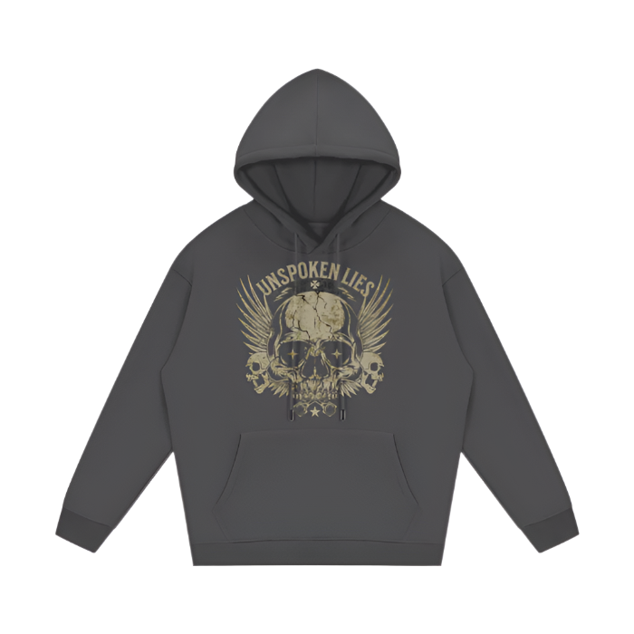 Unspoken Skull Fleece Hoodie