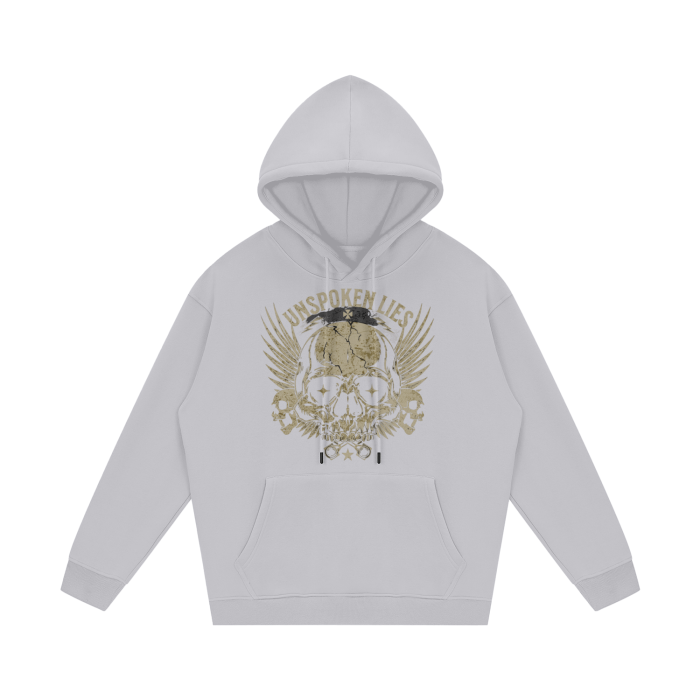 Unspoken Skull Fleece Hoodie