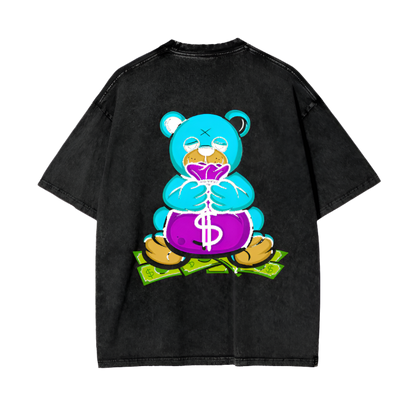 Unspoken Lies Bear-Boy T-Shirt Oversize T-Shirt