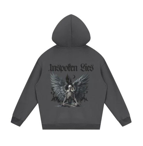 Unspoken Skull Fleece Hoodie