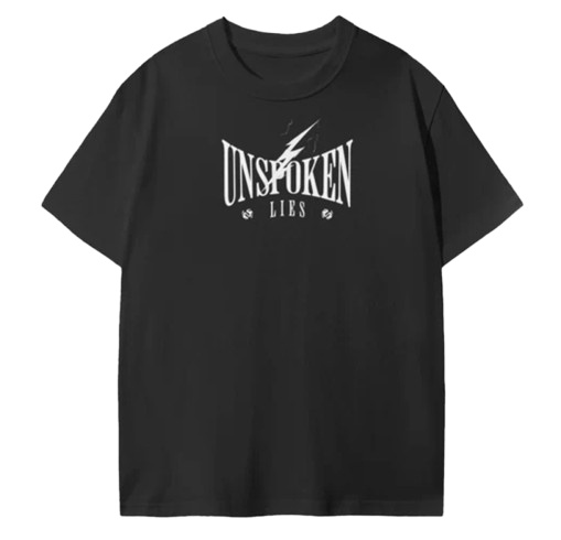 Unspoken black t-shirt