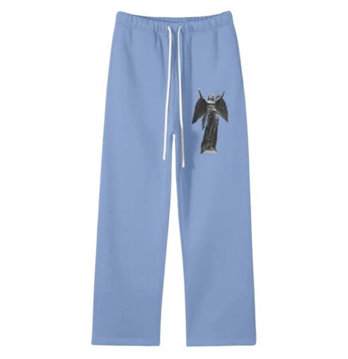 Blue Unspoken Straight Leg Pants