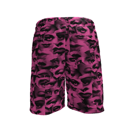 Unspoken Eyes Men's Basketball Shorts