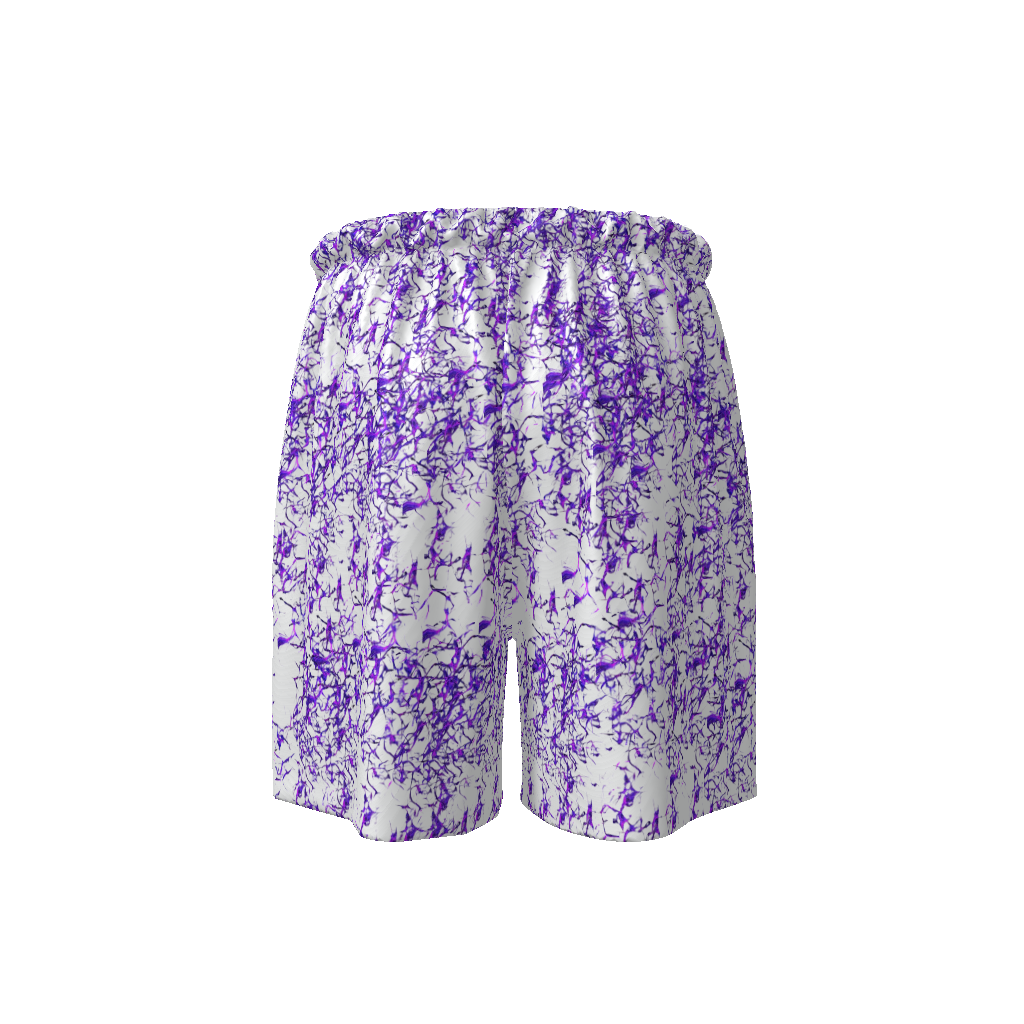 Unspoken Purple Basic Shorts