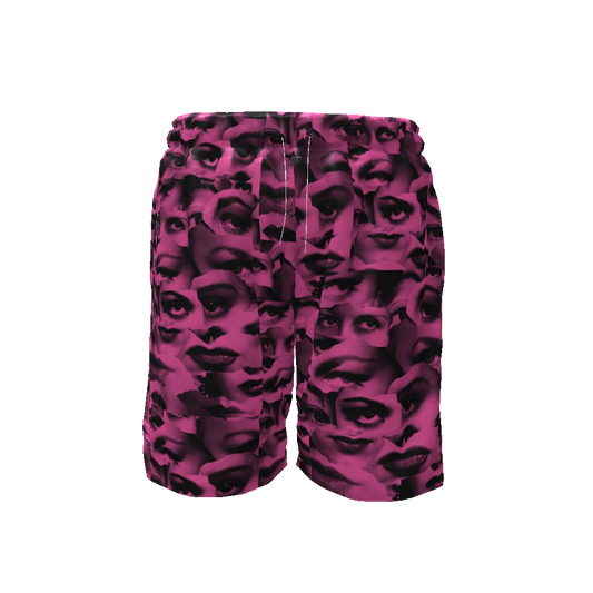 Unspoken Eyes Men's Basketball Shorts